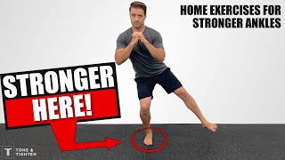 How To Strengthen Your Ankles At Home INJURYPROOF ANKLES [upl. by Daza]