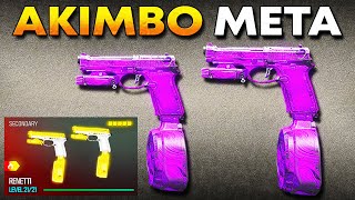 the NEW BEST AKIMBO PISTOLS in WARZONE 3 👑 Best RENETTI Class Setup  Loadout  MW3 [upl. by Parrisch]