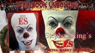 Unboxing  Stephen King´s  ES  Steelbook  Media Markt exklusiv [upl. by Lisandra]