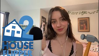 ASMR Playing House Flipper 2 [upl. by Esirehs698]