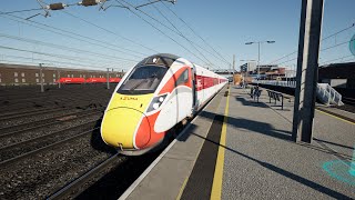 4K LNER Doncaster To Peterborough No Commentary [upl. by Rik]