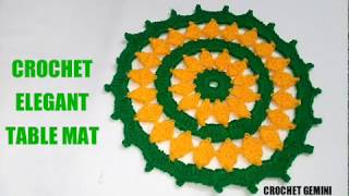 Simple Thalposh  Vinkam  लोकरी चा रूमाल Wool Thalposh Crochet Thalposh  Thalpos Designs Doily [upl. by Atinna]