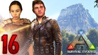 JOURNEY TO THE VOLCANO  Part 16  Ark Survival Evolved The Island [upl. by Alyled]