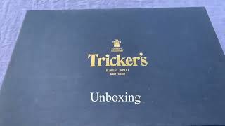 Unboxing Tricker’s Stow Country Espresso Burnished Brogue Boots [upl. by Gnivre]