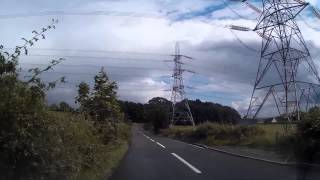 Drive Kincardine Bridge To Culross Fife Scotland [upl. by Ermine]