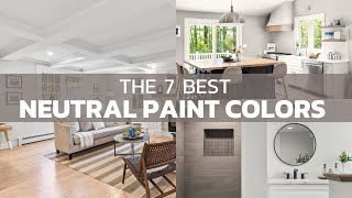 7 Most Popular Neutral Paint Colors  2023 Whole House Paint Color Ideas [upl. by Karsten598]