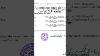 Degree exam fee for ou 3rd and 5th sem osmaniauniversity [upl. by Muire]