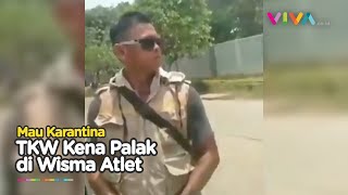 Detikdetik Pria Palak TKW saat Mau Karantina di Wisma Atlet [upl. by Newcomer716]