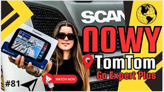 81 NOWY TomTom GO Expert 7 Plus nasza NOWA NAWIGACJA [upl. by Dugald]