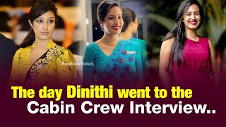 The day Dinithi Walgamage went to the Cabin Crew Interview [upl. by Aisyla3]