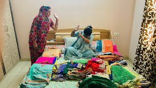 Itni Sari Dresses 😳🫣 Giveaway Kr Le  🤩 Mummy Ji Ne Li Class 😱 Diwali Ki Safai 🙄 Sanjana Lamba Vlog [upl. by Reh]