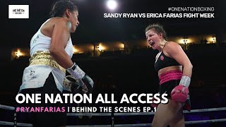 Sandy Ryan vs Erica Farias  Behind The Scenes OneNationFullAccess [upl. by Greer348]