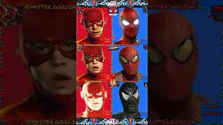 Multiverso The Flash Vs Multiverso SpiderManTikTok Bad Romance Challenge Marvel DC shorts YouTube [upl. by Sousa]