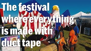 Literally Everything Is Made of Duct Tape At the Duck Tape Festival [upl. by Sopher]