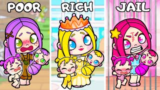 Triplets Separated At Birth 🍼👶🏻 Sad Story  Avatar World  Toca Life World [upl. by Andromede]