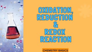 Oxidation Reduction amp Redox Reaction  Redox Reaction Part  1 [upl. by Aierb]