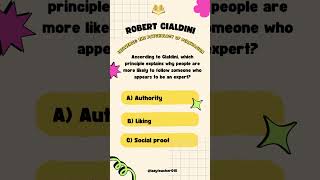 Quiz Cialdini Influence [upl. by Anderson759]