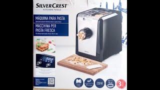 Macchina per Pasta Fresca SilverCrest  unboxing e utilizzo  recensione completa [upl. by Elocaj622]