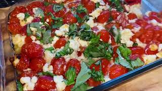 Baked feta tomato pasta [upl. by Ellehsem373]