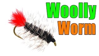 Woolly Worm Fly Tying  Don Martinez Fly Pattern [upl. by Ayot128]