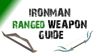 RS3 Ironman Ranged Weapons Guide amp Tips Runescape 2015 [upl. by Ekusuy201]