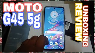 Motorola G45 5G 4GB Ram 128 Gb storage Review and Unboxing by Shailesh Mishra [upl. by Joli]