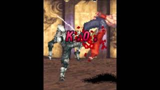 Tekken Advance  Yoshimitsu Arcade Mode GameBoyAdvance [upl. by Choong457]