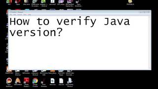 How to verify Java version [upl. by Giverin536]