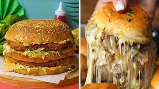 Top 10 Best Burger Recipes Of The Decade [upl. by Aiam262]