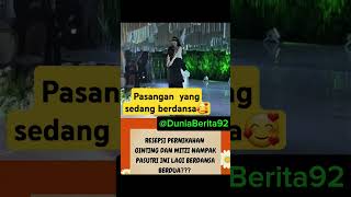 Pasangan bahagia bang ginting dan pujaannya berdansashortvideo trending fyp [upl. by Kassie]