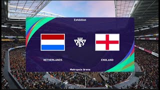 NETHERLANDS VS ENGLAND  UEFA EURO 2024  efootball 2024  gameplay ps5 [upl. by Woermer616]