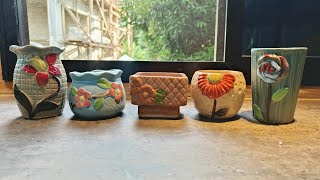 Unboxing ceramic pot collection [upl. by Lyndell]