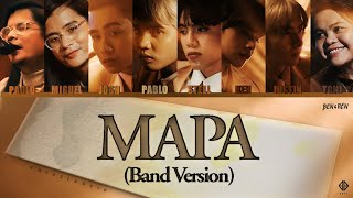 SBEN19 MAPA  Band Version Lyrics SB19 with Ben amp Ben [upl. by Herodias]