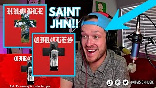 SAINT JHN  HUMBLE amp CIRCLES Reaction amp Review [upl. by Atilahs]