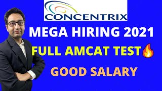 Concentrix Daksh Recruitment  How to pass Concentrix AMCAT test  Concentrix interview questions [upl. by Yrokcaz]