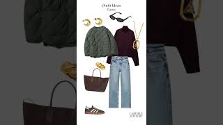 Basic outfit inspo fashionoutfit fashionstyle jewelrylover jewellryaddict styletips outfit [upl. by Lundgren]