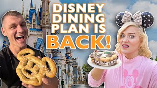 Can We BEAT The Disney Dining Plan Best amp Worst Ways To Use In Disney World 2024  Guide Reviews [upl. by Eendyc]