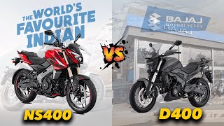 2024 Bajaj Pulsar NS 400Z VS Bajaj Dominar 400 Full Comparison  Which One Should You Buy 😍😍  Price [upl. by Kelwunn314]