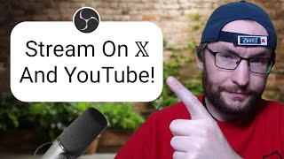 Double Your Audience How To Multistream on XTwitter amp YouTube [upl. by Euginimod]