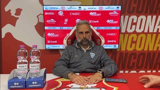 Conferenza Stampa Post Match  Ancona  Olbia [upl. by Tini]