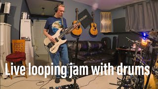 Live looping jam with Steinberger and Future Impact v4 [upl. by Korwun275]