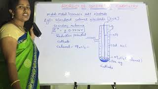 STaNDARD CALOMEL ELECTRODE [upl. by Dnamron]