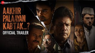 Aakhir Palaayan Kab Tak  Trailer  Rajesh Sharma Bhushan Pattiyal Gaurav Sharma  Mukul Vikram [upl. by Halpern]