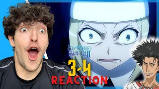 INSANE PLOT TWIST  A Certain Magical Index II Episode 3 4 REACTION  REVIEW [upl. by Killie829]