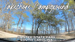 Lakeshore Campground Santee State Park South Carolina Driving Tour [upl. by Llig966]