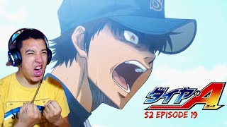 SAWAMURA BREAKS THROUGH RAICHI VS SHUNCHIN  ACE OF THE DIAMOND SEASON 2 EPISODE 19 REACTION [upl. by Dorrej917]