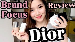 DIOR BRAND FOCUS  上臉效果評價  cheerS beauty [upl. by Eked]