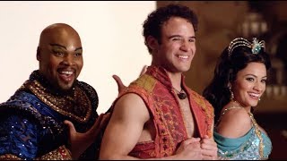 ALADDIN The Musical National Tour Cast Photo Shoot [upl. by Gleich]