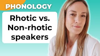 Nonrhotic vs Rhotic Speakers  English Pronunciation  Rhoticity [upl. by Mathilda]