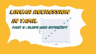 Simple Linear Regression  Machine Learning Techniques  Anna University  Tamil [upl. by Nabalas332]